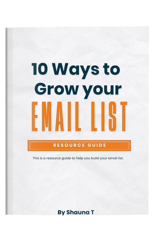 Free Guide To Build Your Email  List